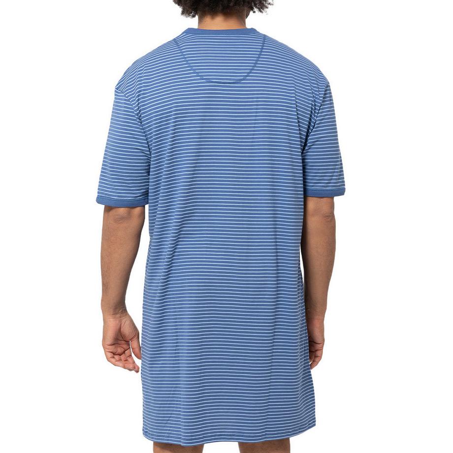 Ammann Extra Light Cotton Camicia da Notte a Righe  