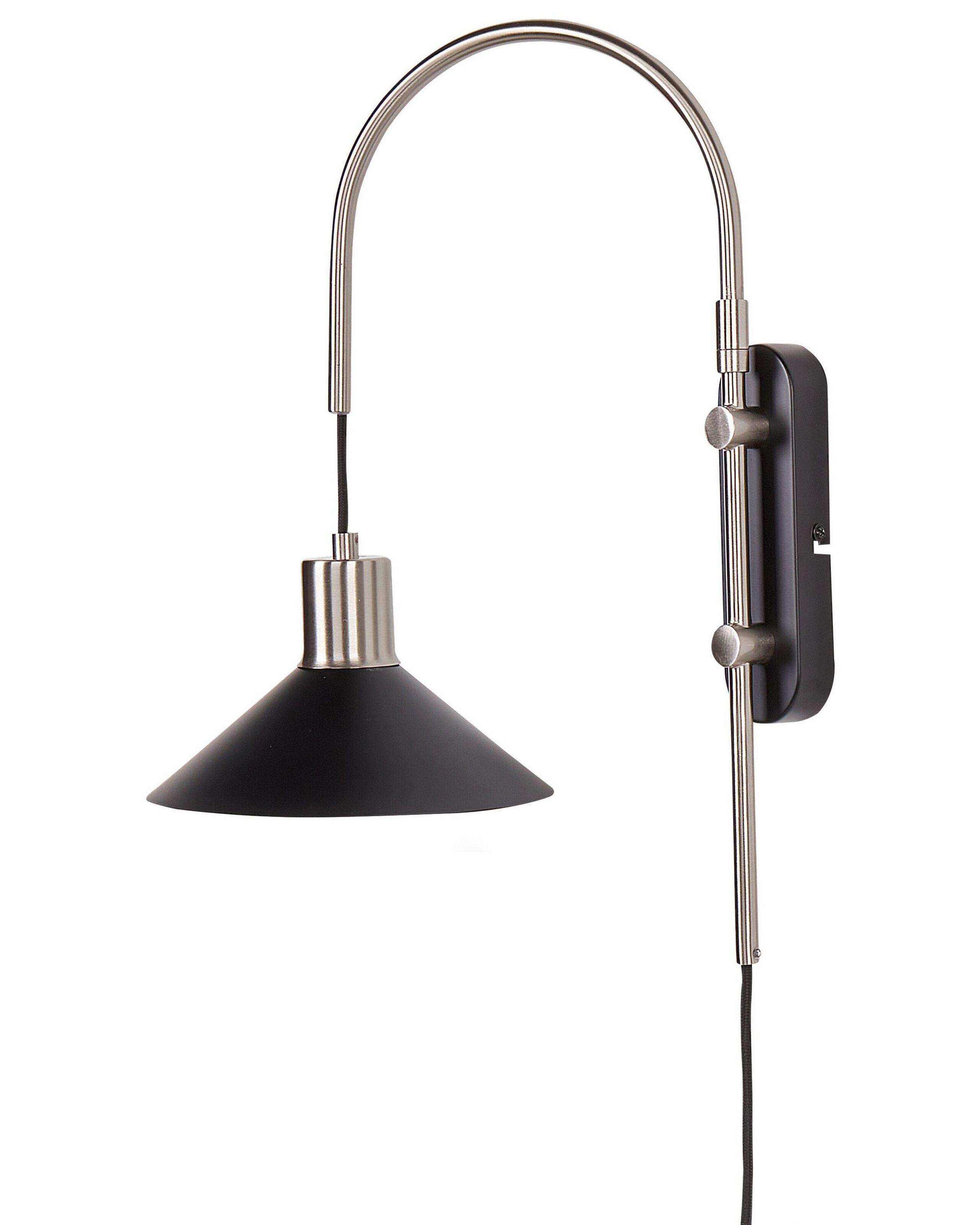 Beliani Lampe murale en Acier Moderne SISSA  