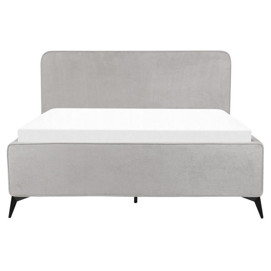 Beliani Lit à lattes en Polyester Traditionnel VALOGNES  