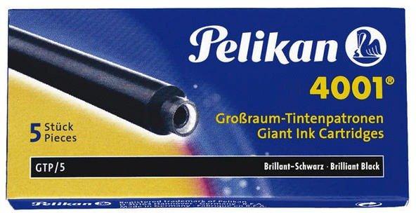 Pelikan PELIKAN Tinte 4001 GTP/5 310615 brillantschwarz 5 Stück  