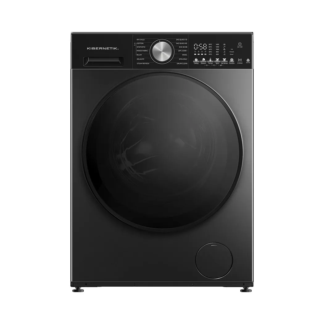 Kibernetik - PLWS506 PrimeLine Waschmaschine 9kg A-50% Klasse Titan, 9KG