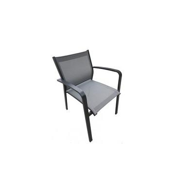 Chaise de jardin Olivia anthracite