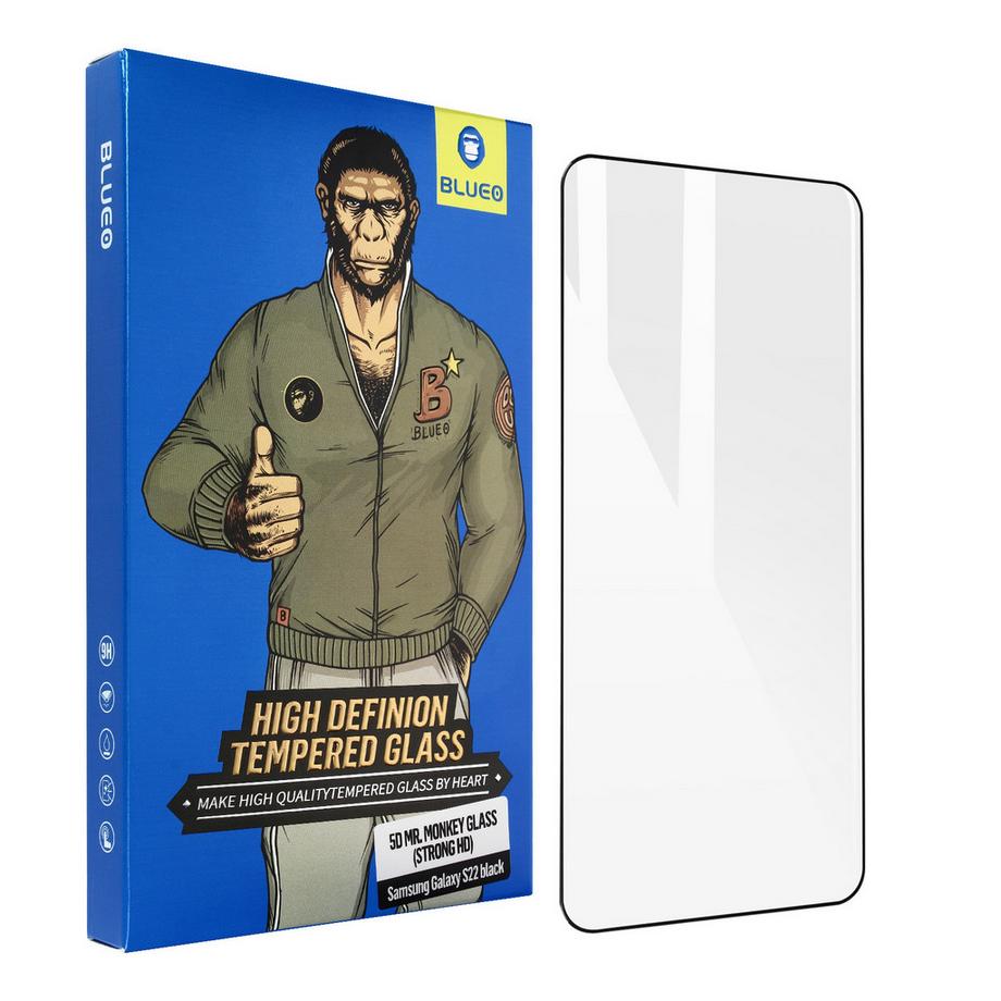 Avizar  Verre trempé Samsung S22 Blueo Noir 