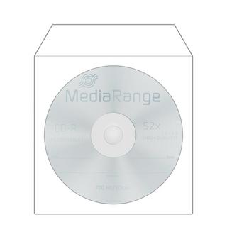 MediaRange  MediaRange BOX65 étui disque optique Housse 1 disques Blanc 