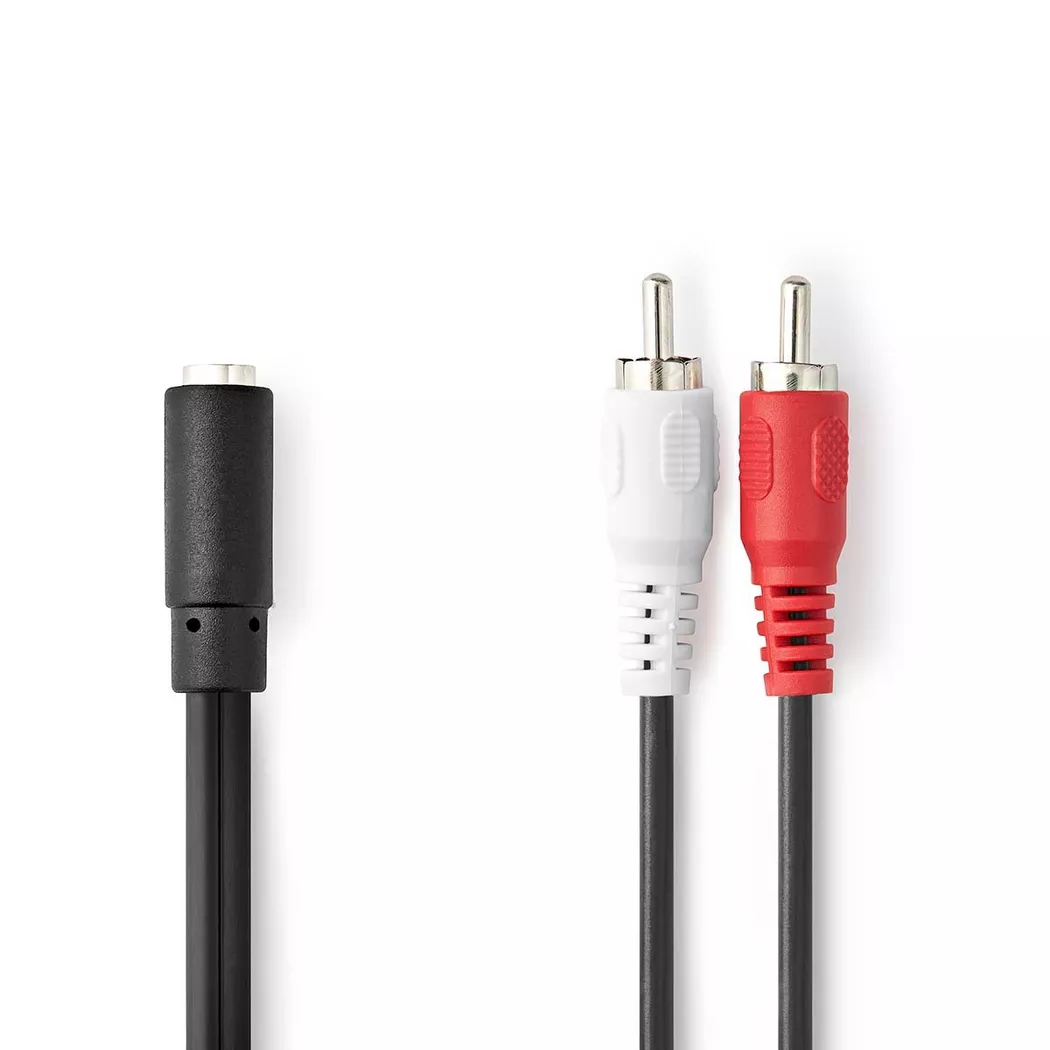 Nedis audio cable - 20 cm