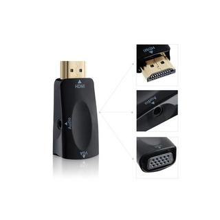 eStore  HDMI-zu-VGA-Adapter mit Audioeingang 