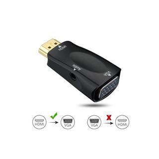 eStore  Adaptateur HDMI vers VGA avec entrée audio 