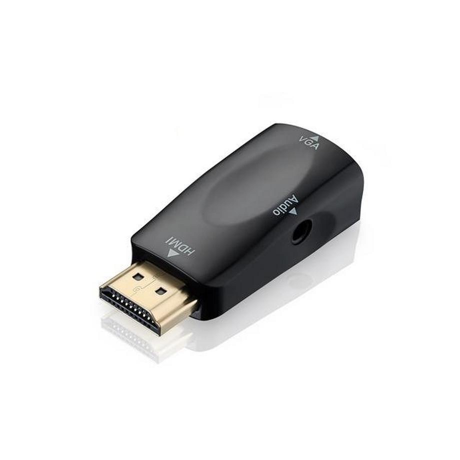 HDMI-zu-VGA-Adapter mit Audioeingang