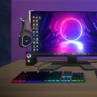 Avizar  Supporto per Cuffie da Monitor Computer 