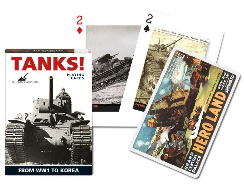 Piatnik  Collectors Cards Poker, Tanks 