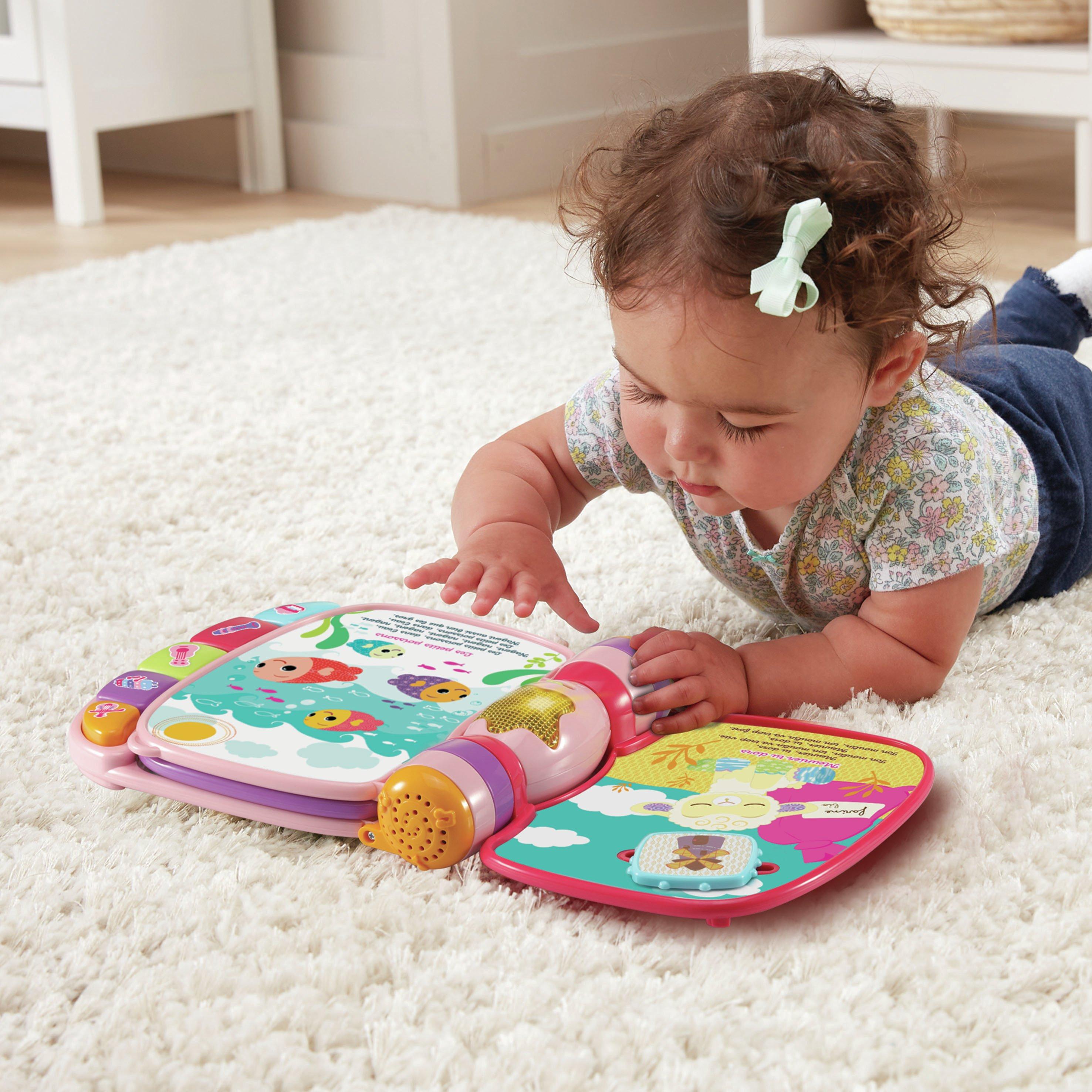 vtech  Super livre enchanté rose Französisch Super livre enchanté des Baby loulous (rose) 