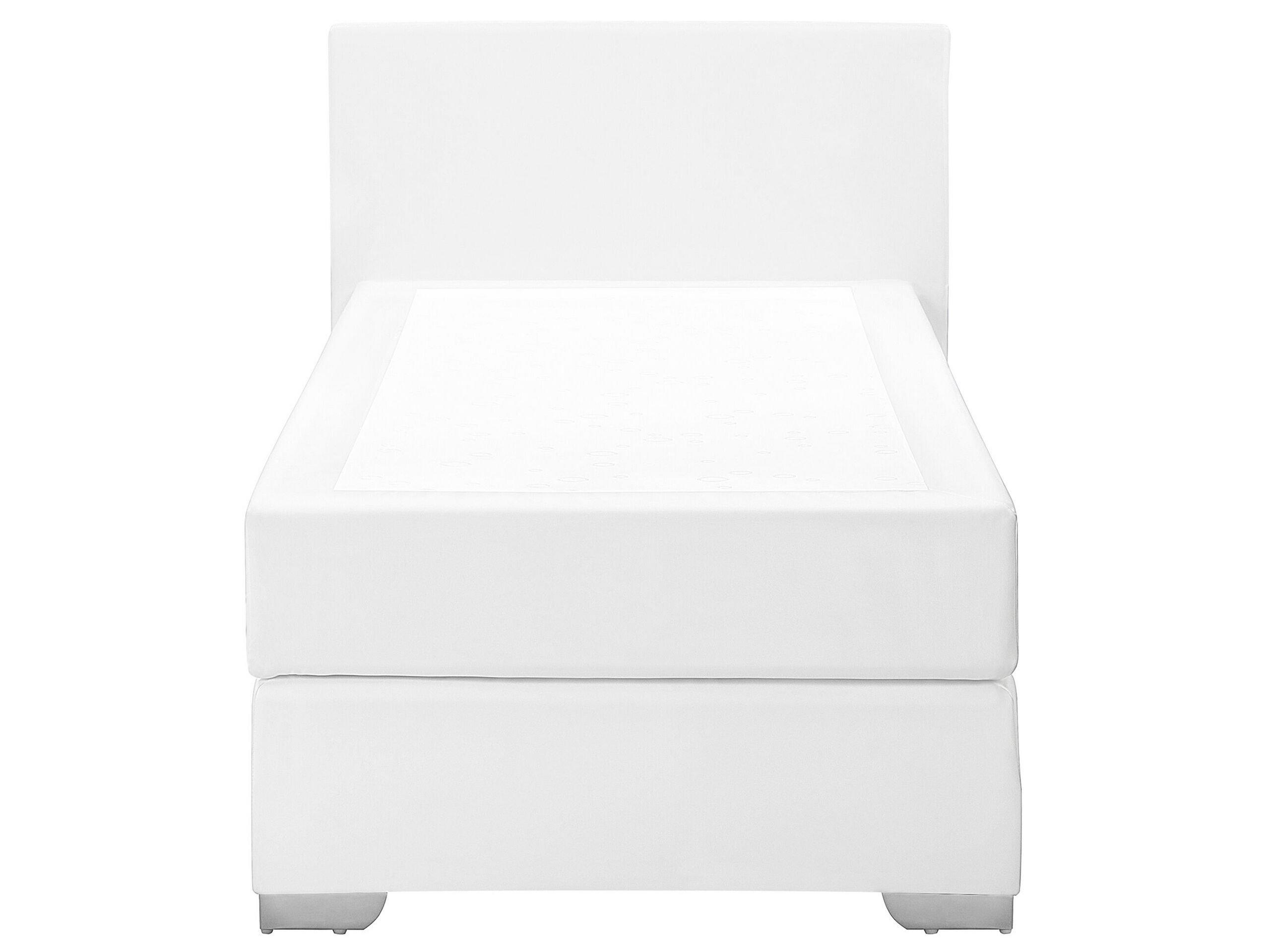 Beliani Lit Boxspring en Cuir PU Moderne PRESIDENT  