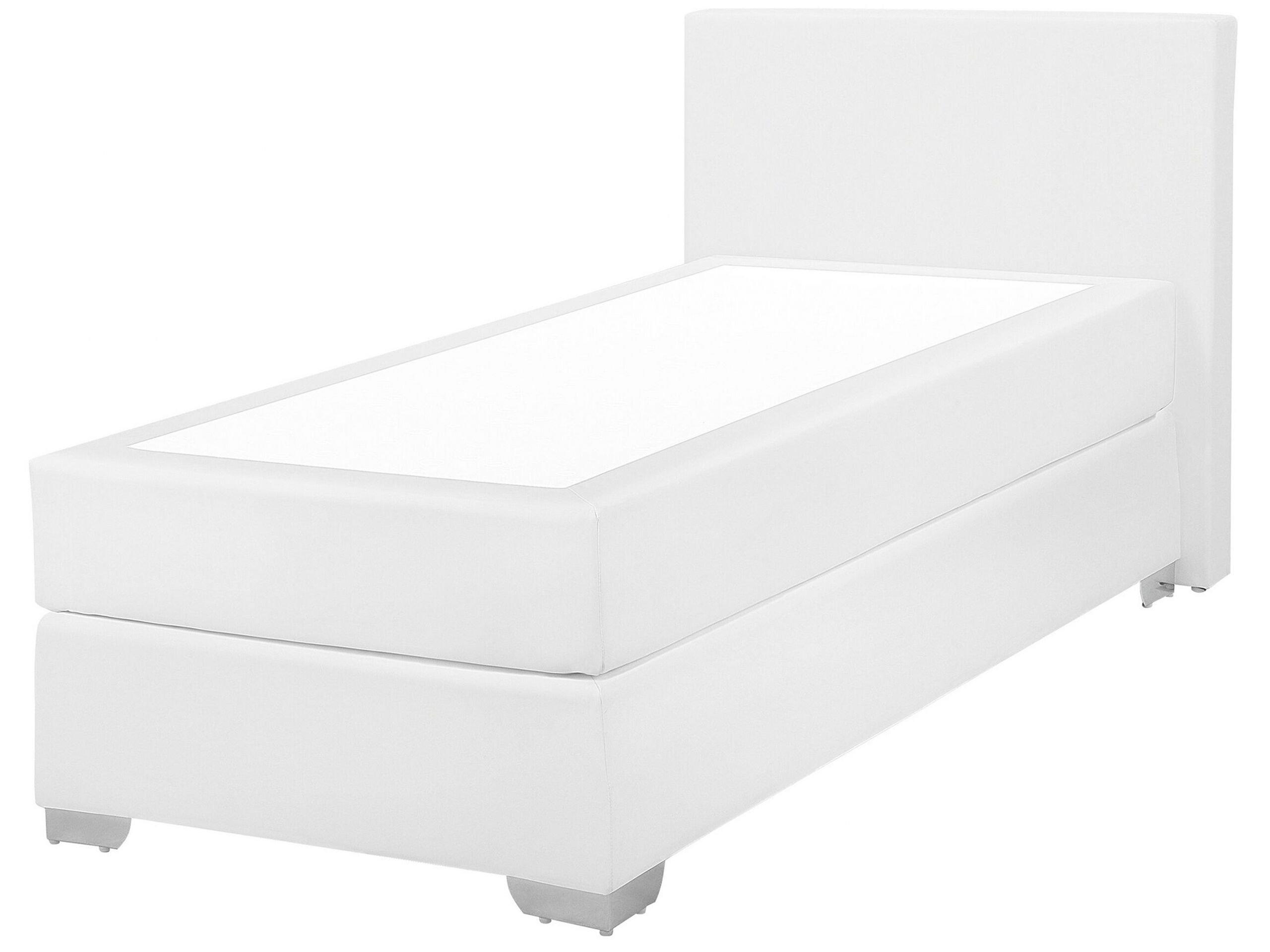 Beliani Boxspring Bett aus Kunstleder Modern PRESIDENT  