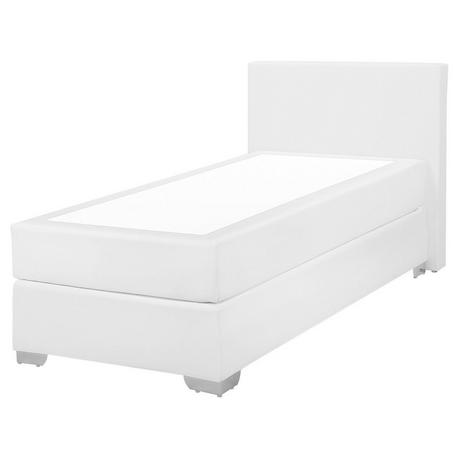 Beliani Lit Boxspring en Cuir PU Moderne PRESIDENT  