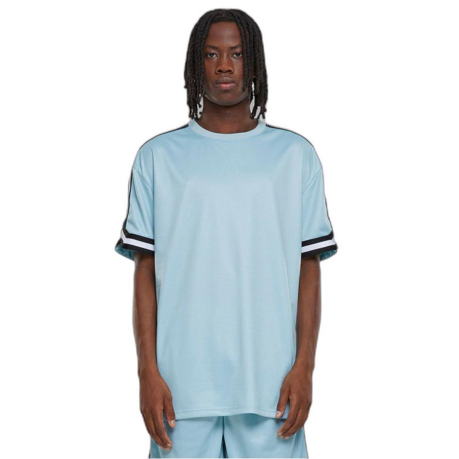 URBAN CLASSICS T-Shirt Oversized Stripes Mesh  