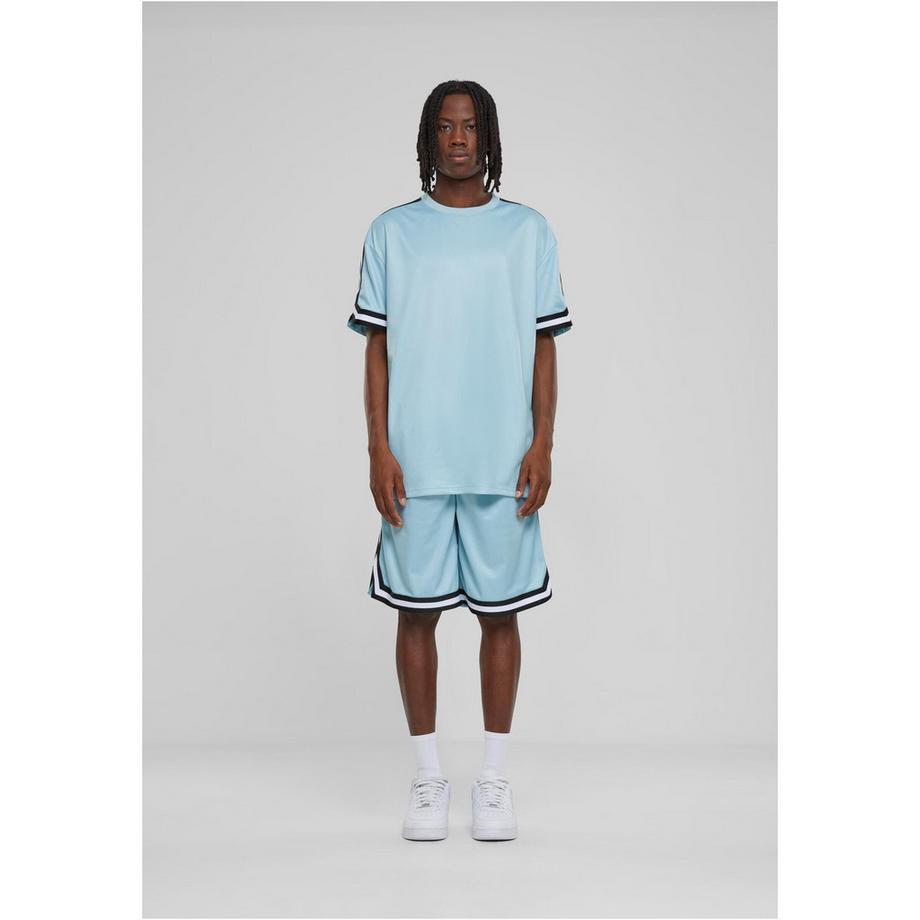URBAN CLASSICS T-Shirt Oversized Stripes Mesh  