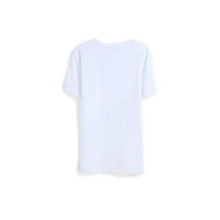 Bellemere New York  Grand t-shirt en coton mercerisé à encolure en V 
