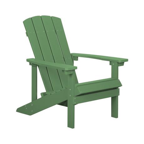 Beliani Sedia da giardino en Legno plastico Retrò ADIRONDACK  