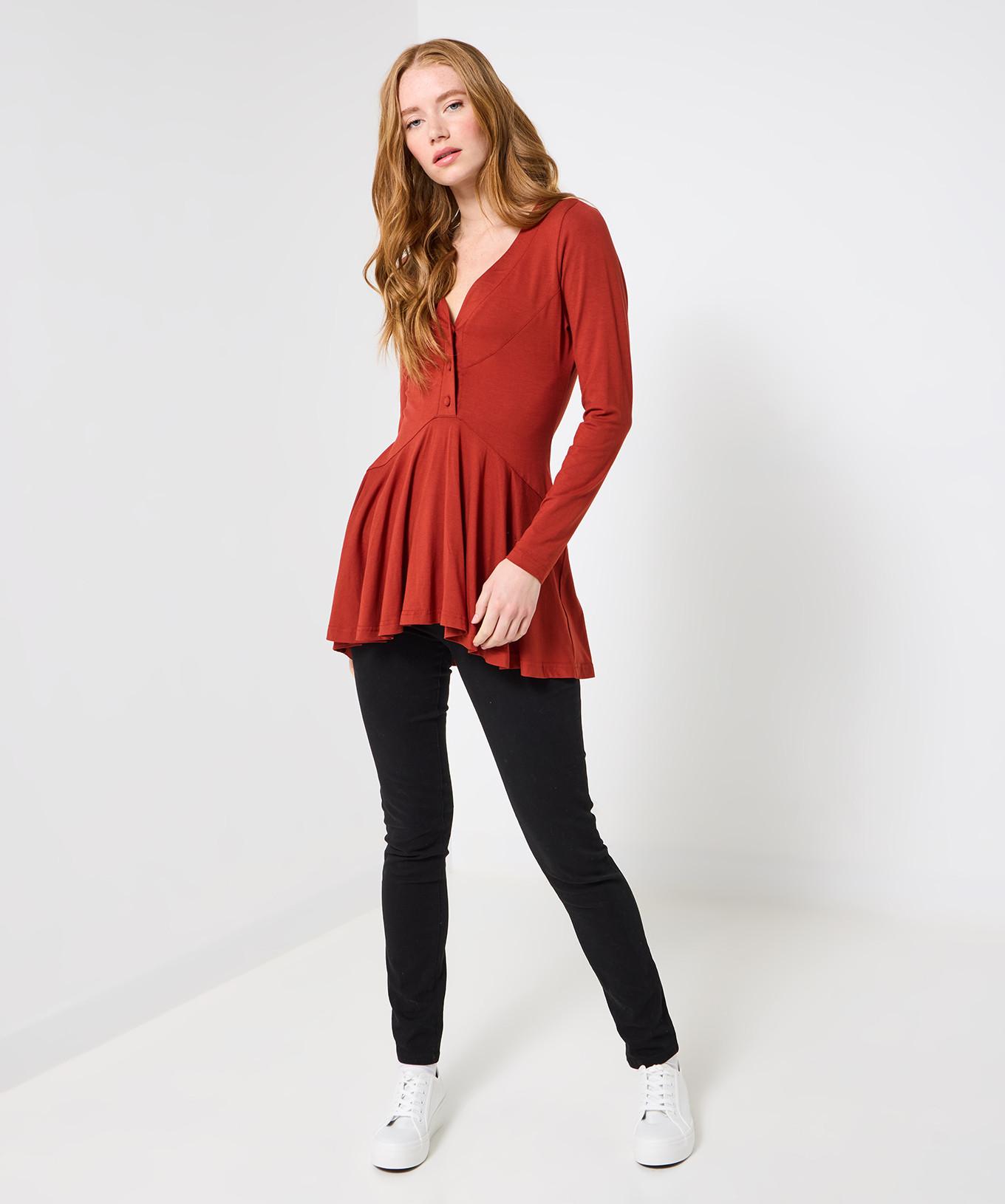 Joe Browns Tunica Abbottonatura Orlo Asimmetrico  