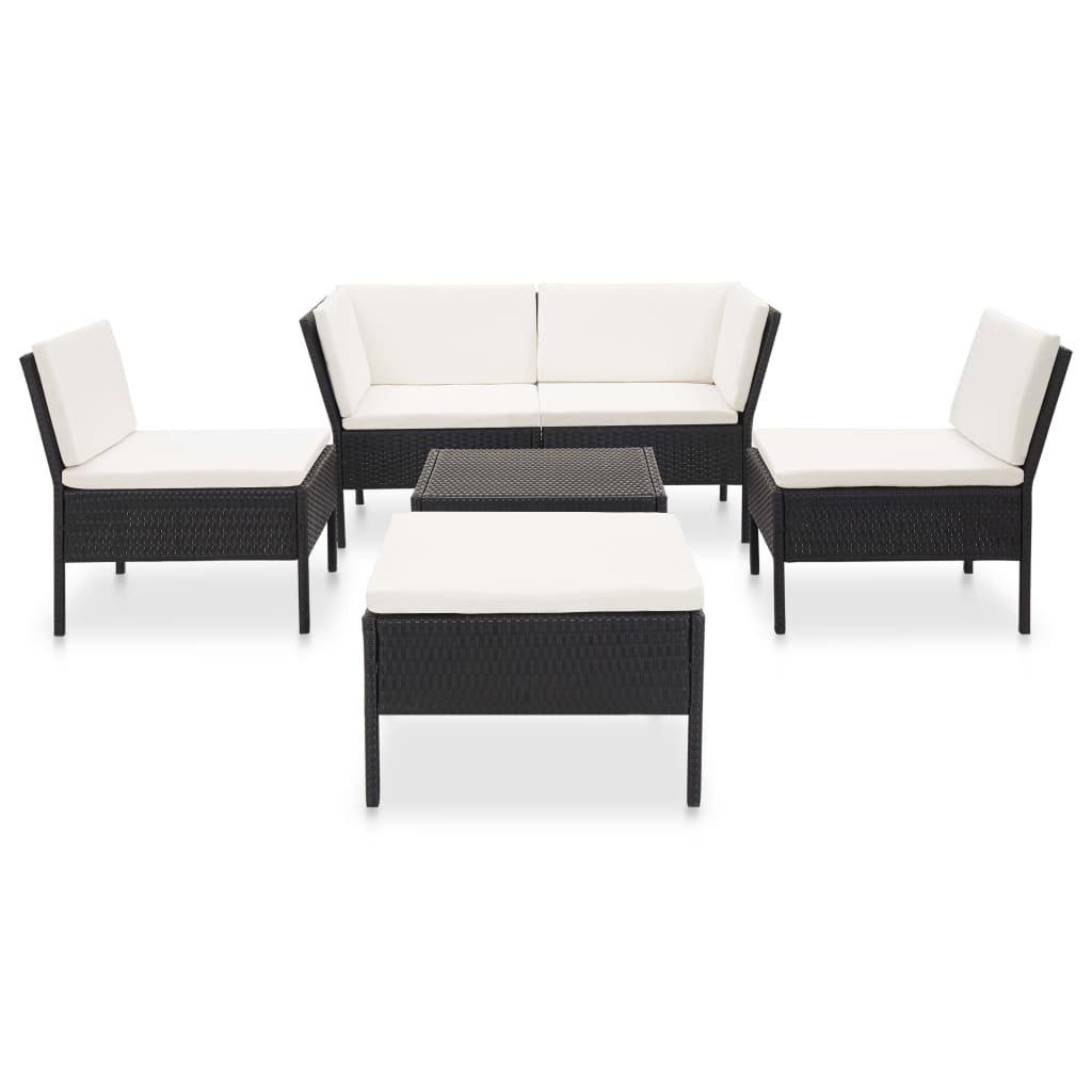 VidaXL Garten-lounge-set poly-rattan  