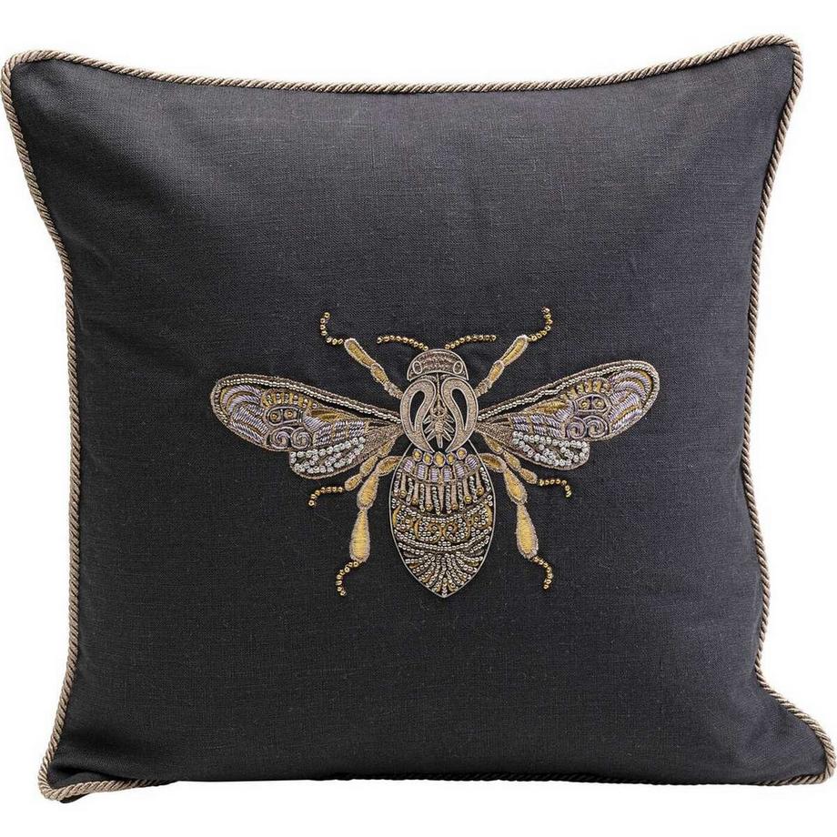 KARE Design Coussin Glitter Bee 40x40  