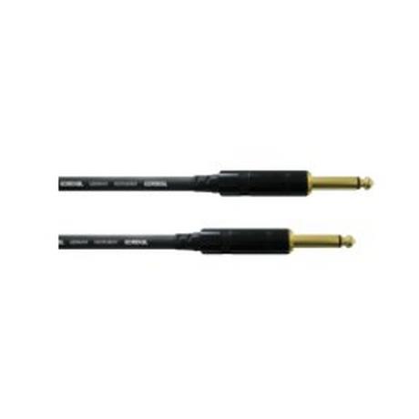 Cordial  Cordial INTRO CCI 1.5 PP Audio-Kabel 1,5 m 6.35mm Schwarz 