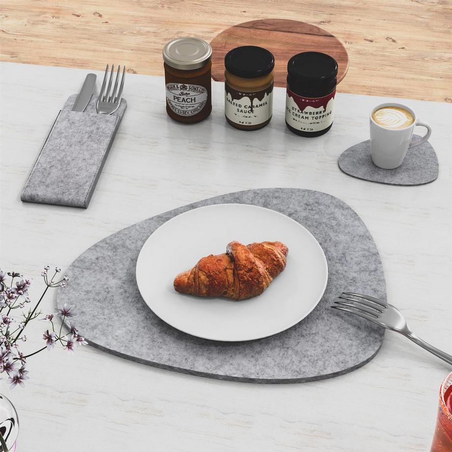 Intirilife Coussinets En Feutre (Lot De 6)  