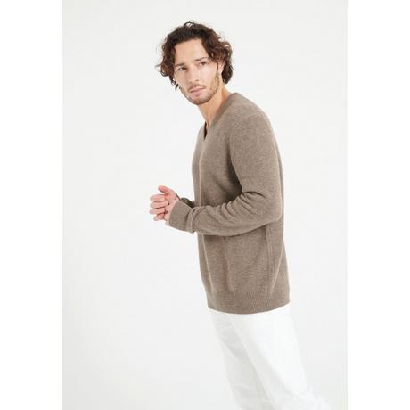 Studio Cashmere8  LUKE 13 Maglione con scollo a V 4 strati - 100% cashmere 