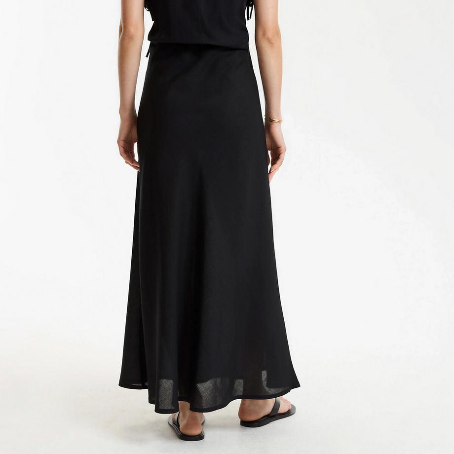 La Redoute Collections Jupe Longue évasée Viscose Lin  