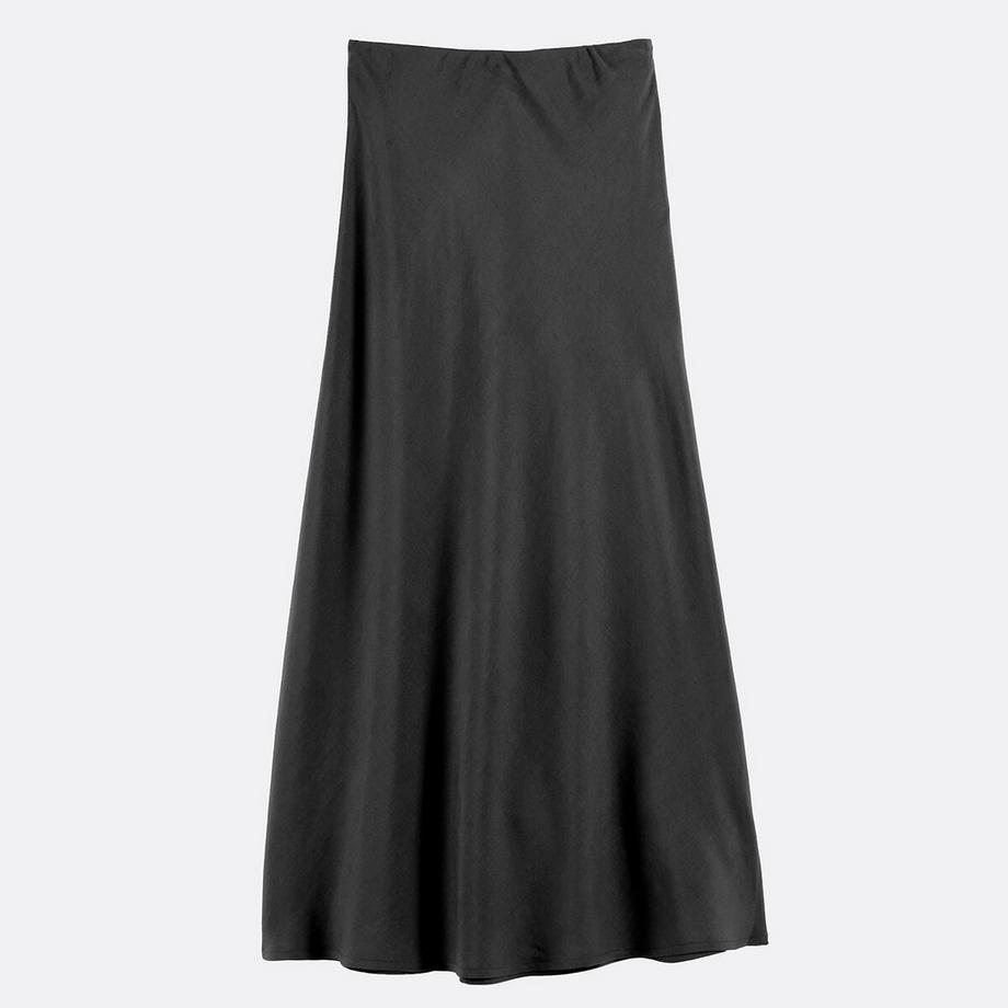 La Redoute Collections Jupe Longue évasée Viscose Lin  