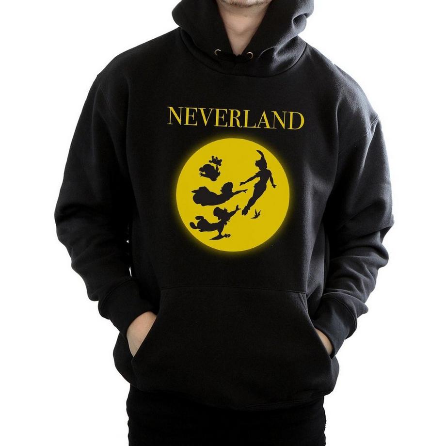 Disney Neverland Stampa Grafica Felpa con Cappuccio  