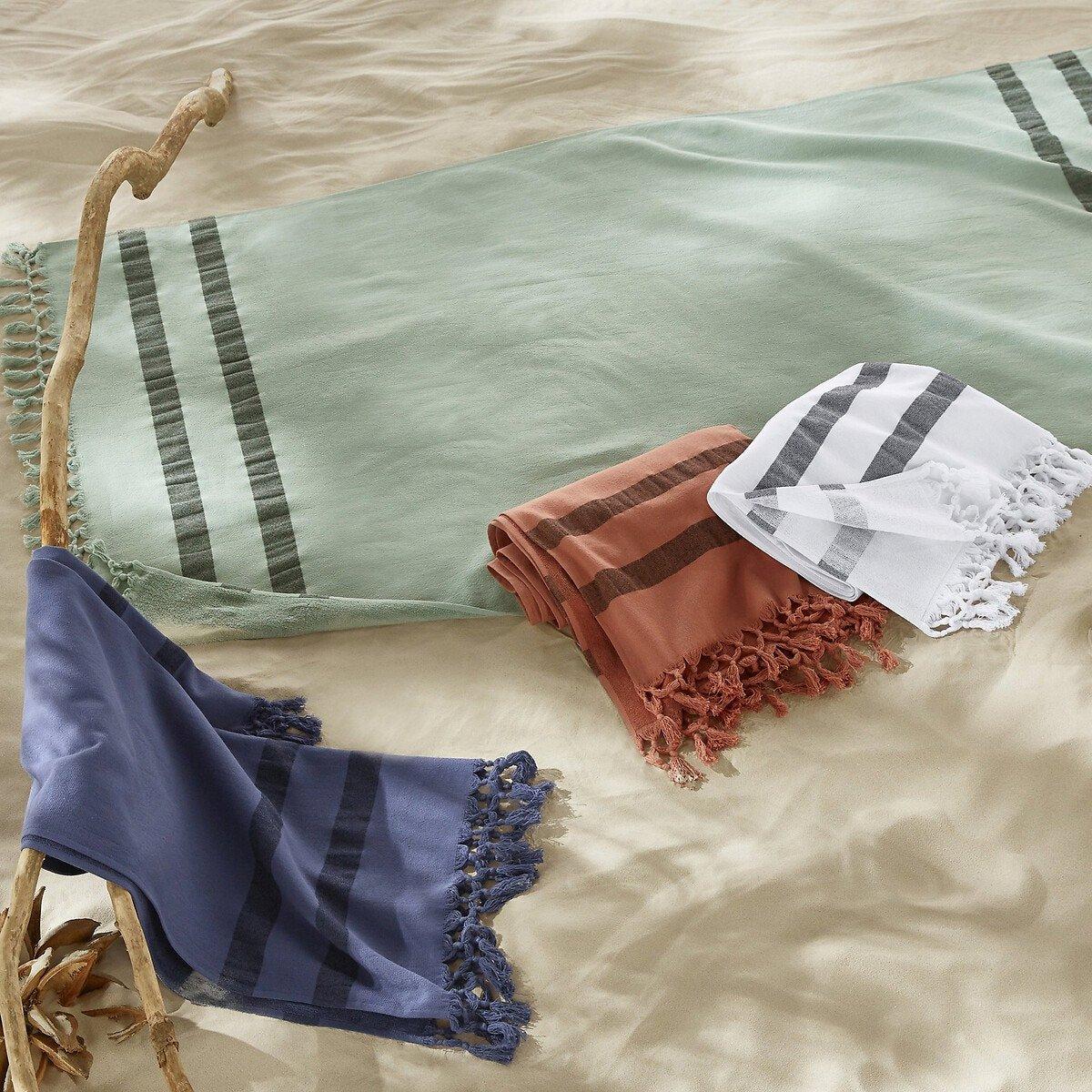 La Redoute Intérieurs Fouta-Handtuch Antalya mit Frottee  