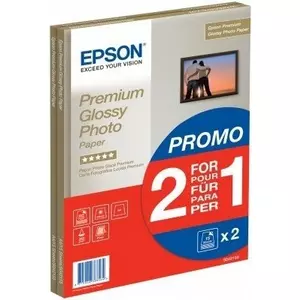 EPSON Premium Glossy Photo A4 S042169 InkJet, 255g 2x15 Blatt