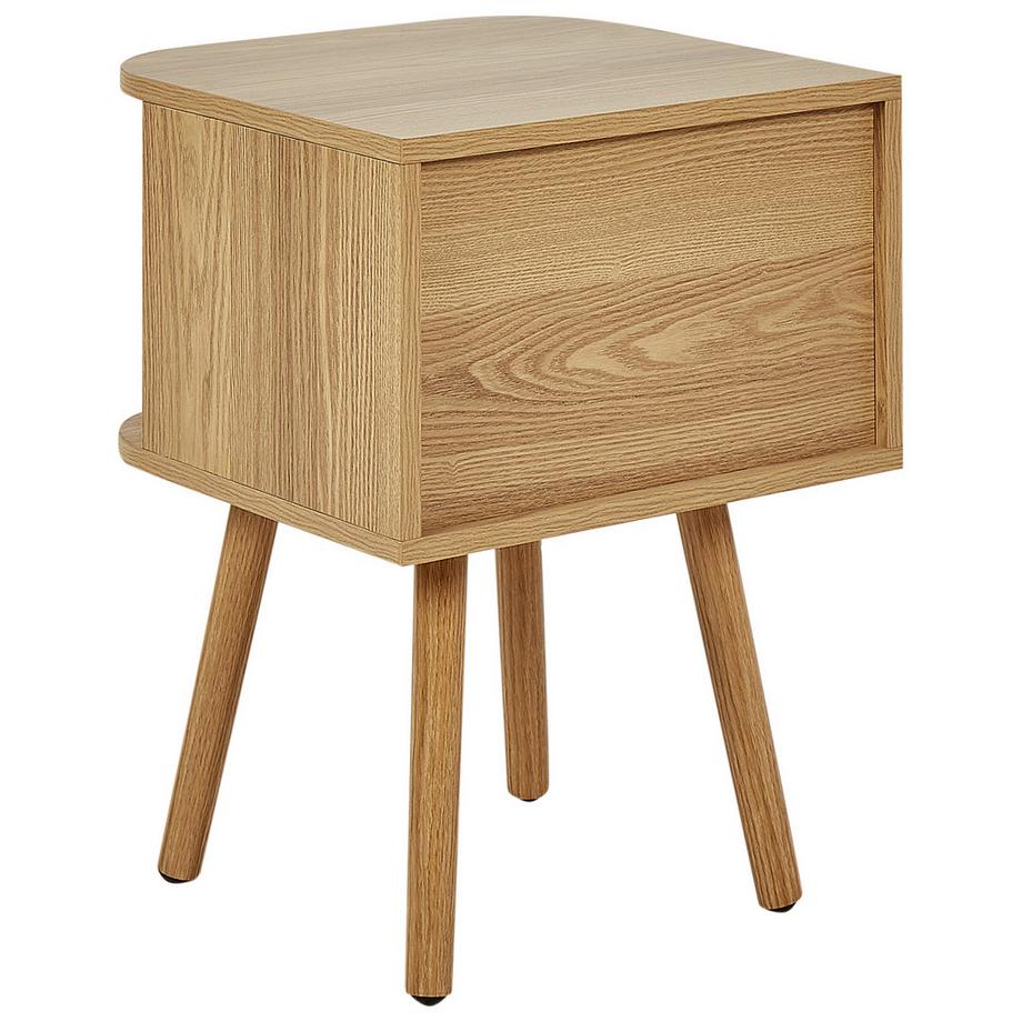 Beliani Table de chevet en MDF  SELAH  