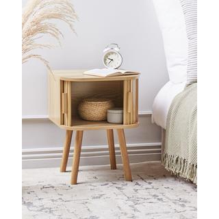 Beliani Table de chevet en MDF Moderne SELAH  