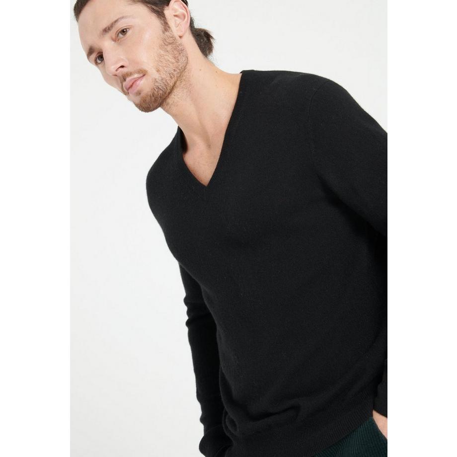 Studio Cashmere8 V-Ausschnitt Pullover 100% Kaschmir  