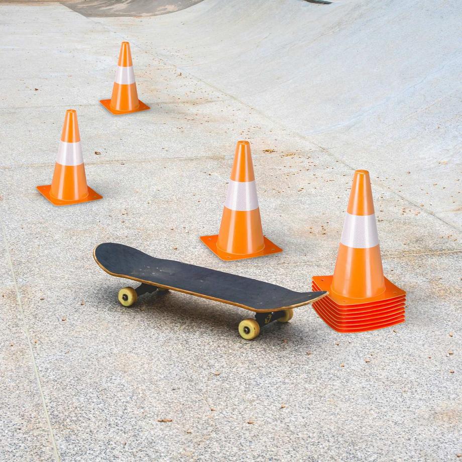 B2X  Pylone, 18 Stück, orange 