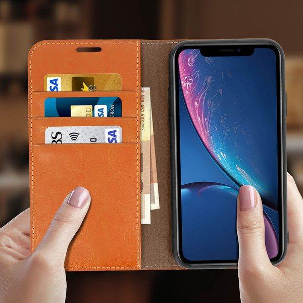 Avizar  Étui Cuir véritable Apple iPhone XR 