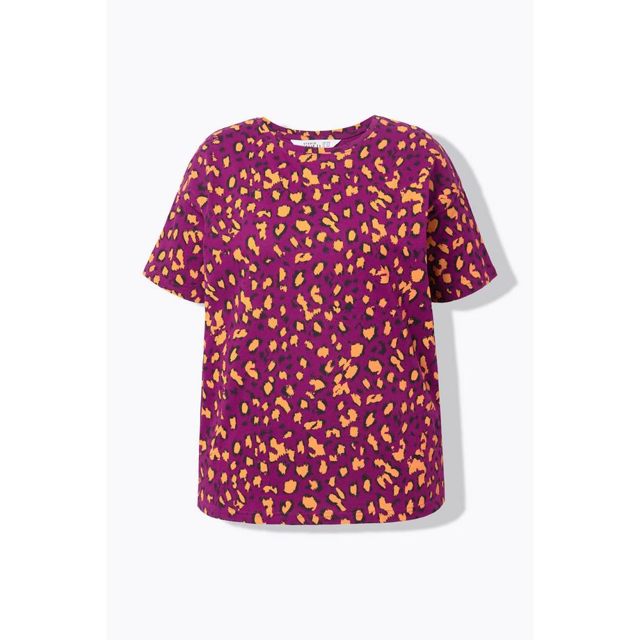 Studio Untold Leopardenmuster Kurzarm T-Shirt  