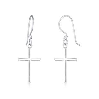 Elli  Ohrringe Ohrhänger Kreuz Symbol 