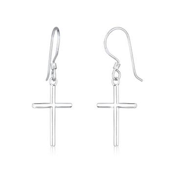 Ohrringe Ohrhänger Kreuz Symbol