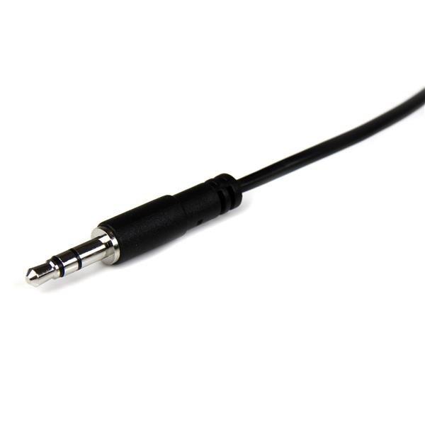 STARTECH.COM  StarTech.com Câble d'extension audio stéréo Slim 3,5 mm de 1 m - M/F 