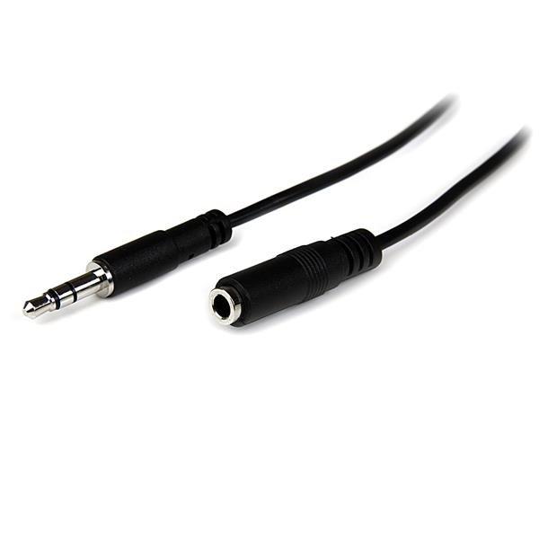 STARTECH.COM  StarTech.com Cavo audio di prolunga stereo slim da 3,5 mm 1 m - M/F 