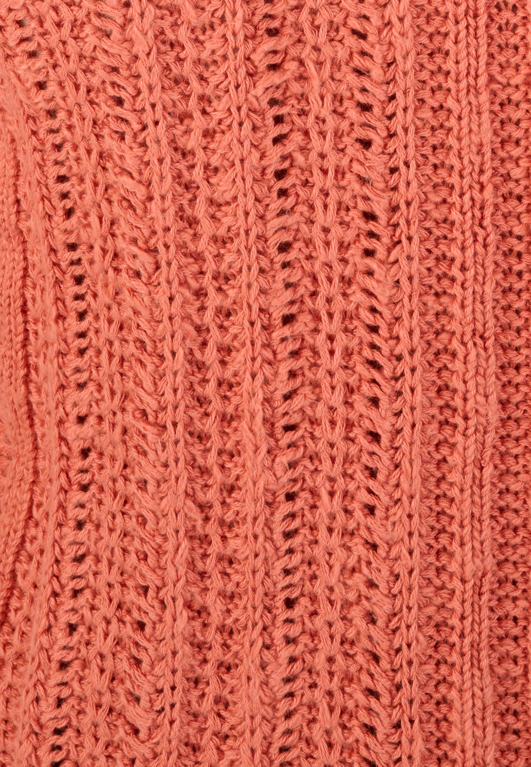 Damart  Pull effet crochet fil ruban effet crochet, plastron fantaisie féminin, col rond. 