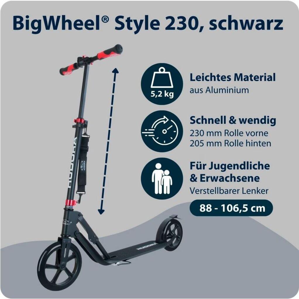 HUDORA  Scooter Big Wheel Style 230 Schwarz 