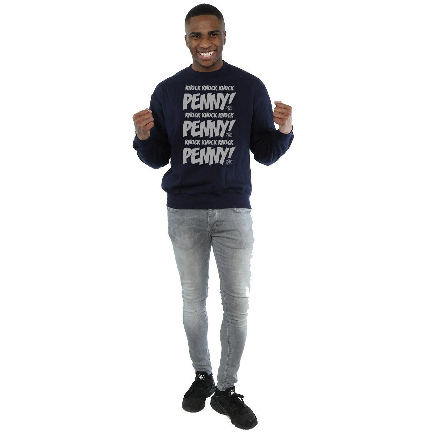 The Big Bang Theory Knock Knock Felpa Stampata  