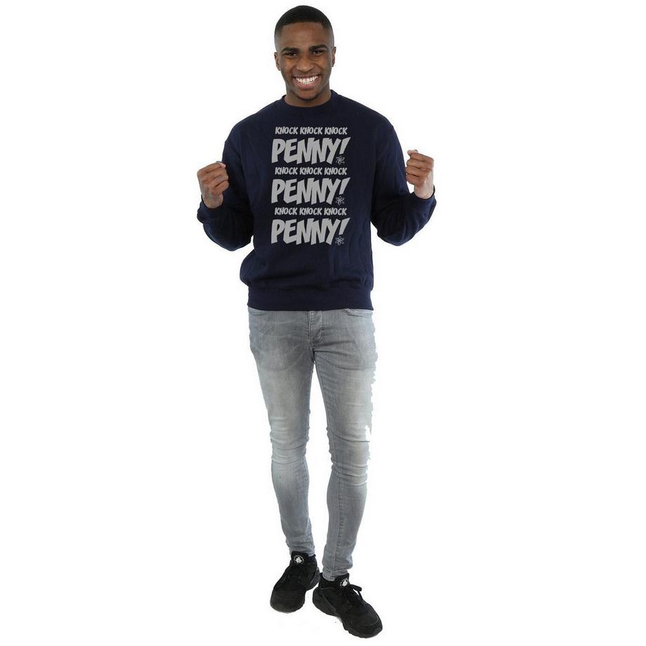 The Big Bang Theory Knock Knock Felpa Stampata  