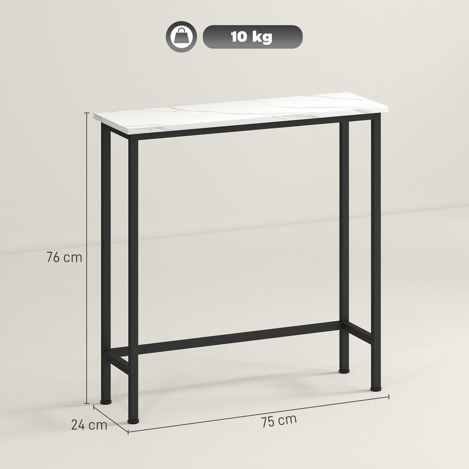 HOMCOM table console  