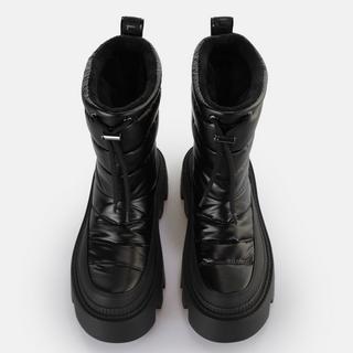 Buffalo  bottines flora puffer boot - vegan nylon 