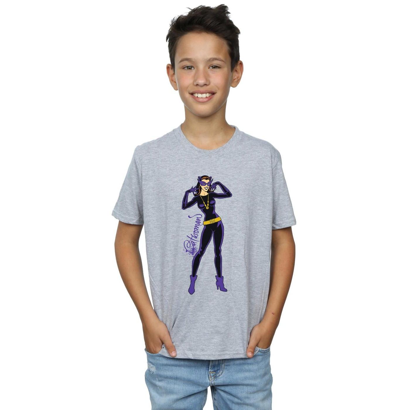 DC COMICS  Tshirt CATWOMAN HAPPY POSE 